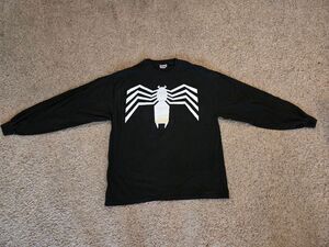 Vtg Deadstock 90s Spider-Man VENOM Long Sleeve Size XL